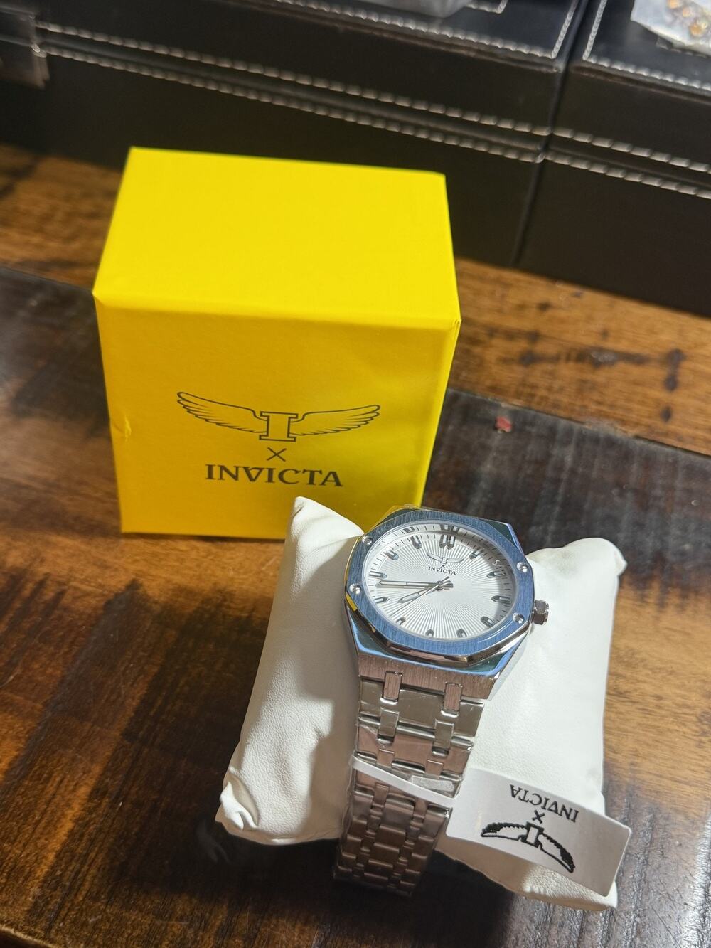 Invicta Men's Specialty 42mm Silver Dial Stainless Steel Bracelet Watch